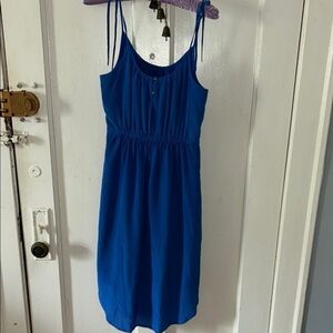 Madewell Blue Sleeveless Dress